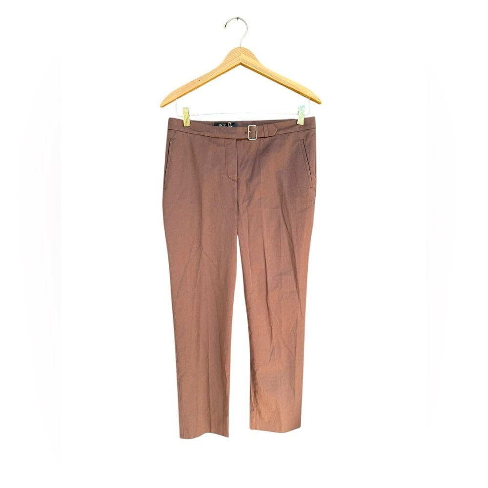 Loro Piana Women’s Brown Trousers Size EU 42 US 10  Made In Italy NWT